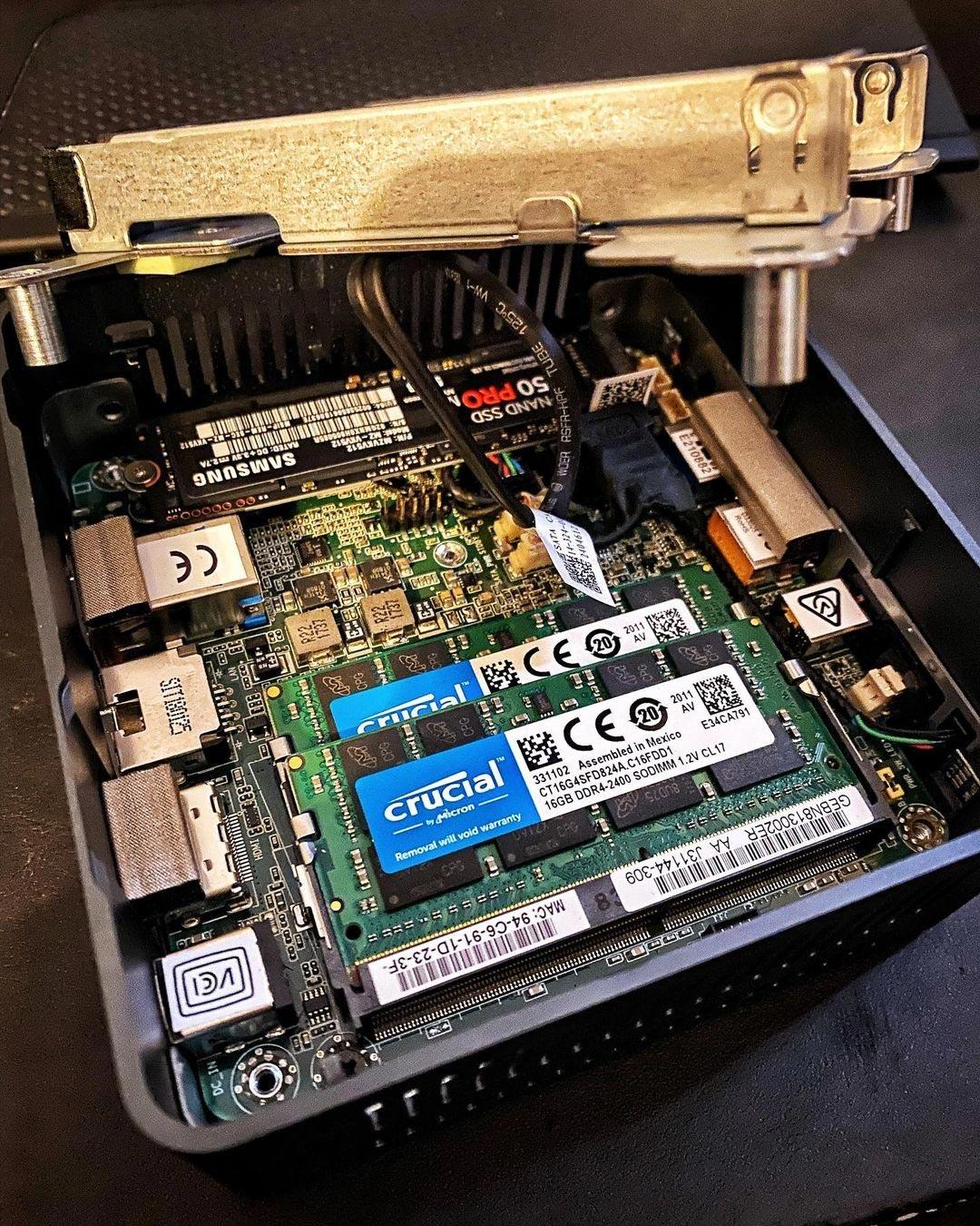 Intel NUC (NUC7i5BNK) ram upgrade