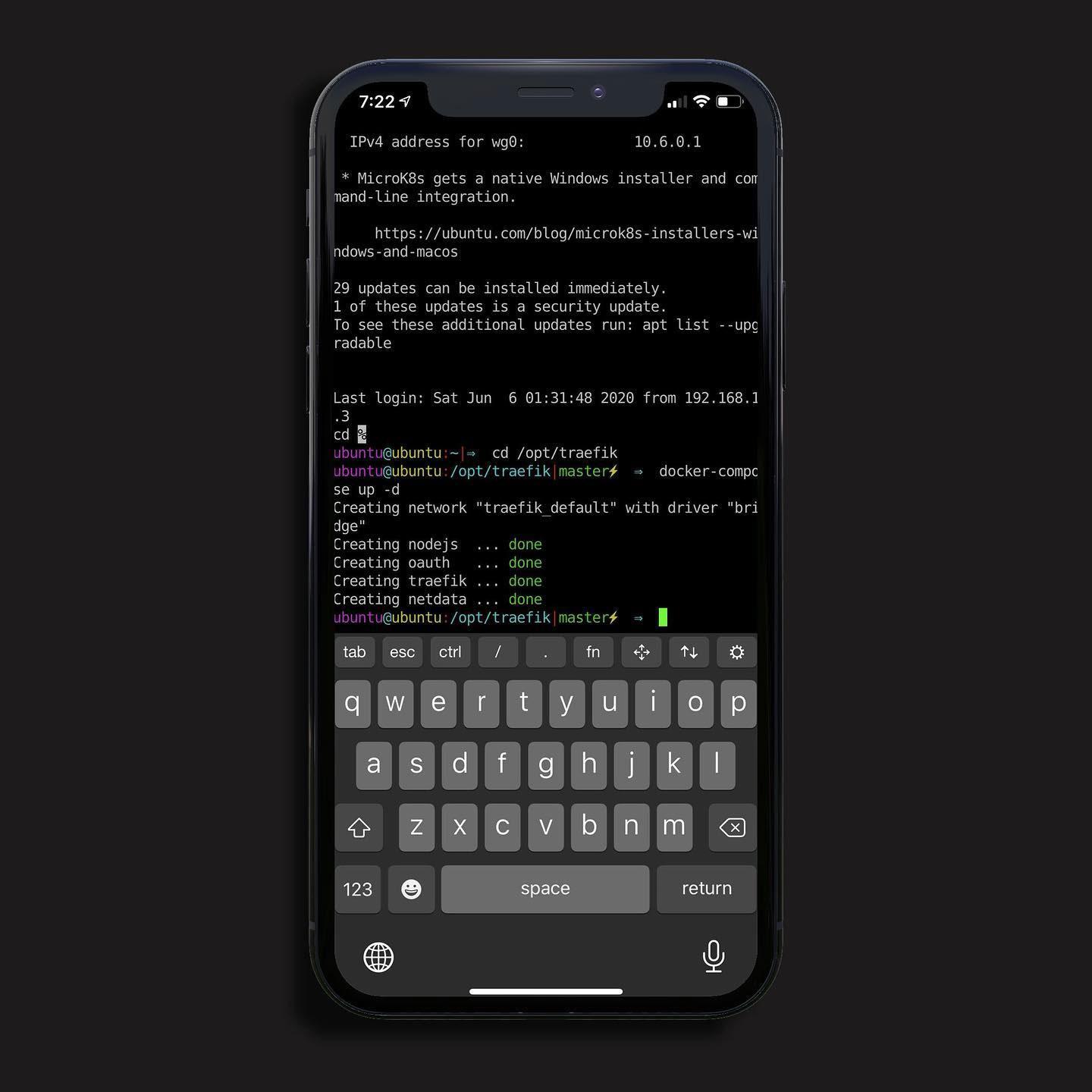 Shelly iOS SSH Client