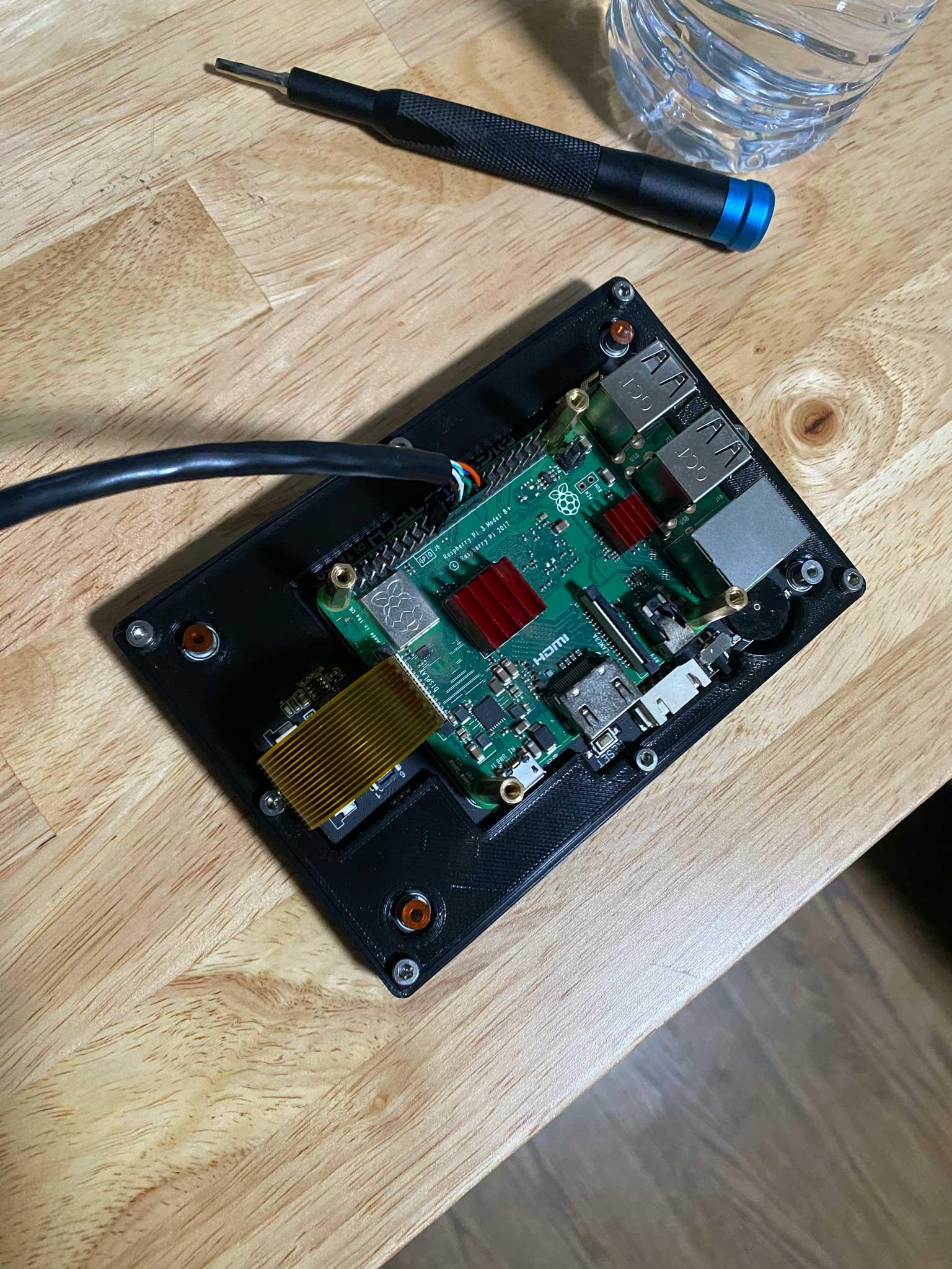 Raspberry Pi 3 + BTT PITFT50 v2